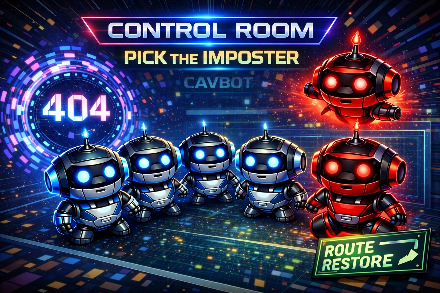 Pick the Imposter arcade cover